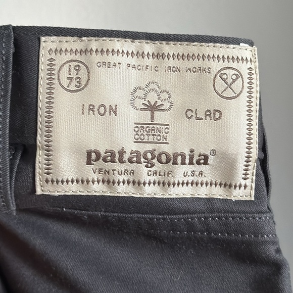 Patagonia Men's Performance Twill Jeans - Regular in Noble Grey 30x30 - Picture 7 of 8